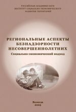 скачать книгу Региональные аспекты безнадзорности несовершеннолетних. Социально-экономический подход автора Вера Попова