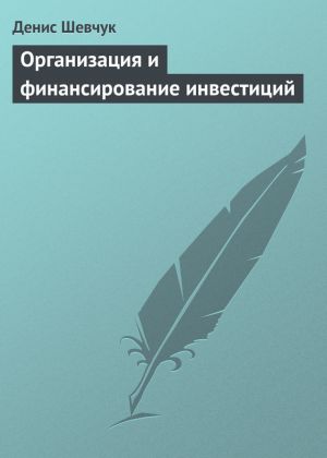обложка книги Организация и финансирование инвестиций автора Денис Шевчук