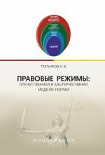 скачать книгу Правовые режимы: отечественная и альтернативная модели теории автора Алексей Третьяков