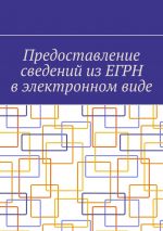 скачать книгу Предоставление сведений из ЕГРН в электронном виде автора А. Шадура