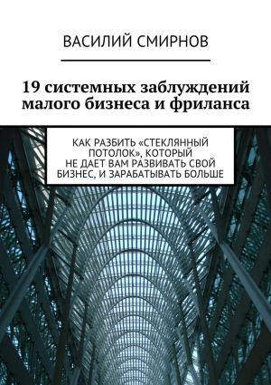 обложка книги 19 системных заблуждений малого бизнеса и фриланса автора Василий Смирнов