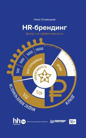 обложка книги HR-брендинг. Фокус на эффективность автора Нина Осовицкая