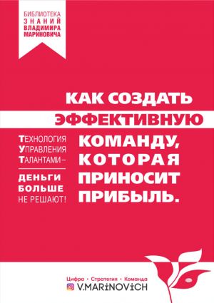 обложка книги Как создать эффективную команду, которая приносит прибыль автора Владимир Маринович